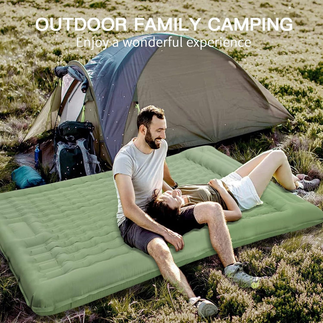 Isomatte Camping 2 Personen Outdoor, 196 x 135 x 12 cm Isomatte Outdoor Isomatten Camping Matratze m
