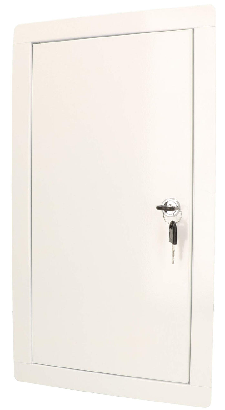 KOTARBAU® Revisionsklappe - 40 x 25 cm - Revisionstür Trockenbau - mit Schloss + 2 Schlüssel - Wartu