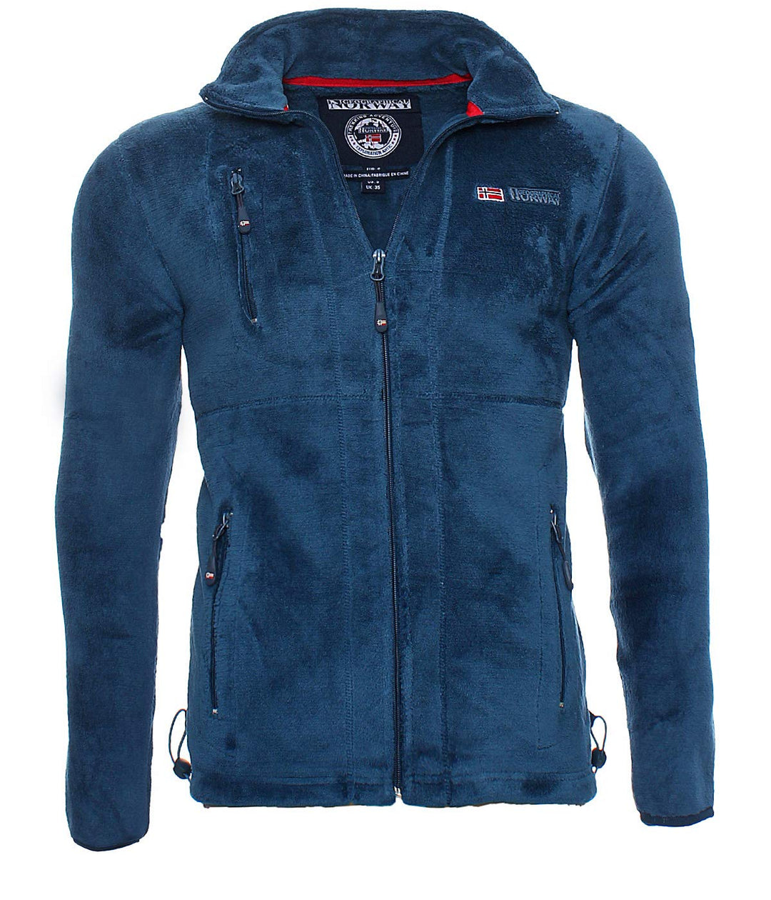 Geographical Norway Fleecejacke für Herren, dunkelblau L-XL