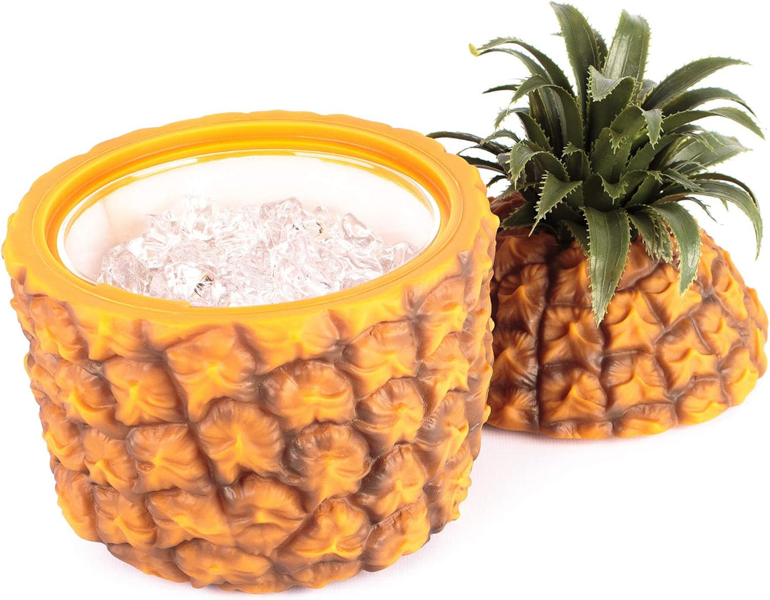 Bar Bespoke Retro Ananas-Eiskübel – Vintage-Kunststoff in Ananasform 1 —, 1 —