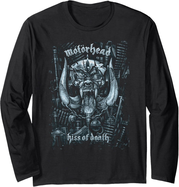 Motörhead – Kiss Of Death Vintage Front/Back Langarmshirt