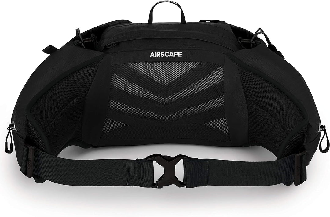 Osprey Talon 6 Wanderrucksack für Männer Stealth Black Einheitsgrösse, Stealth Black Einheitsgrösse