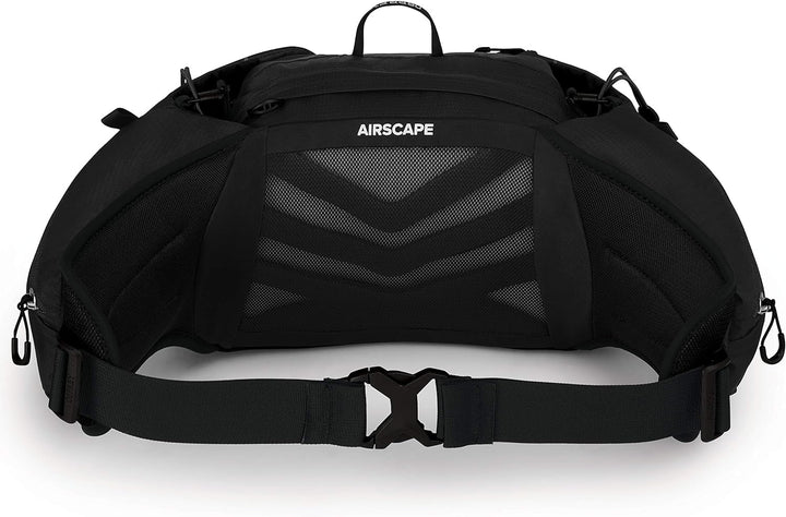Osprey Talon 6 Wanderrucksack für Männer Stealth Black Einheitsgrösse, Stealth Black Einheitsgrösse
