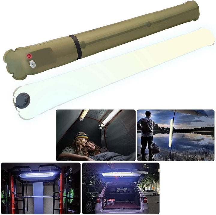 Semptec Urban Survival Technology Camping Licht: Aufblasbare XL-Akku-Campingleuchte mit CCT-LEDs, 19