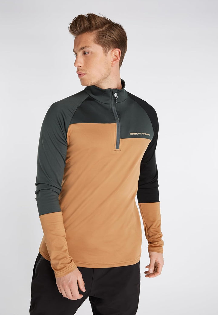 Protest Men PRTHOLDME XXL Fudge Camel, XXL Fudge Camel