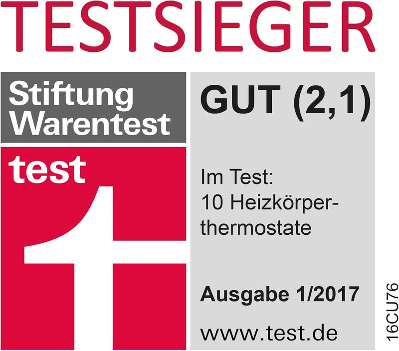 eqiva Bluetooth Smart Heizkörperthermostat,