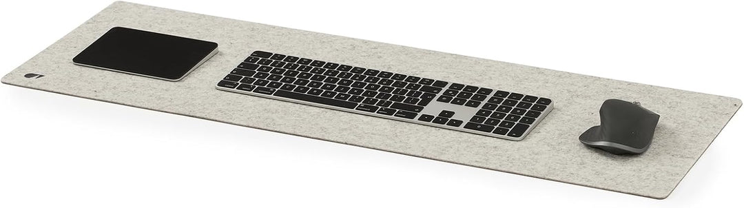 OAKYWOOD Schreibunterlage in 2 Grössen, M (30 x 62 x 0,3 cm), L (30 x 90 x 0,3 cm), aus Merion-Wollf