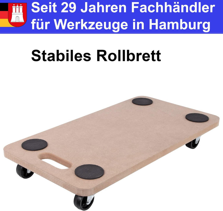 Möbeltransporter Set: 2X Rollbrett + Möbelheber-Set Transportroller Möbelroller Möbelhund bis 200kg