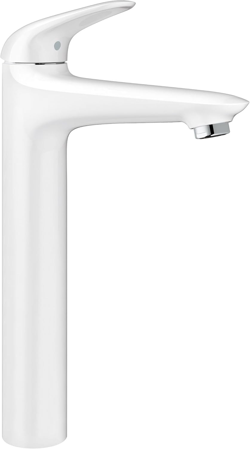 Grohe 23719ls3 Eurostyle Waschtischarmatur XL geschlossener Metall-Hebelgriff (moon white) Moon Whit