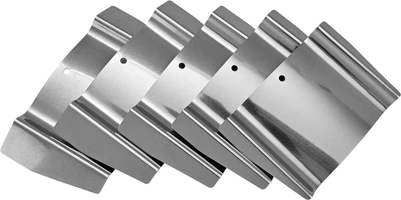 MULTIPICK Türfallengleiter - [5 Stück | 15, 20, 25, 30, 35 mm] Türfallen Öffnungswerkzeug - Edelstah