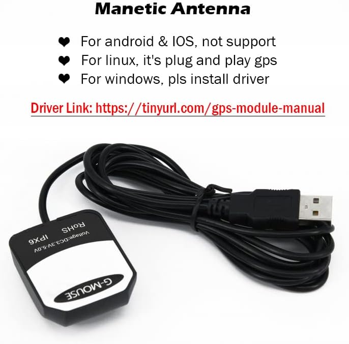 VK-162 G-Mouse USB GPS Dongle Navigationsmodul Externe GPS Antenne Remote Mount USB GPS Empfänger fü