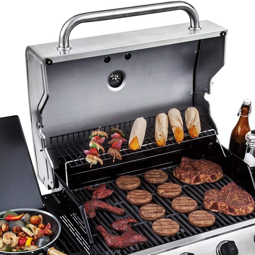 GFTIME Gusseisen Grillrost 43 x 63cm für Enders Boston Pro 3, Enders Monroe Pro 3, Charbroil, Barbec