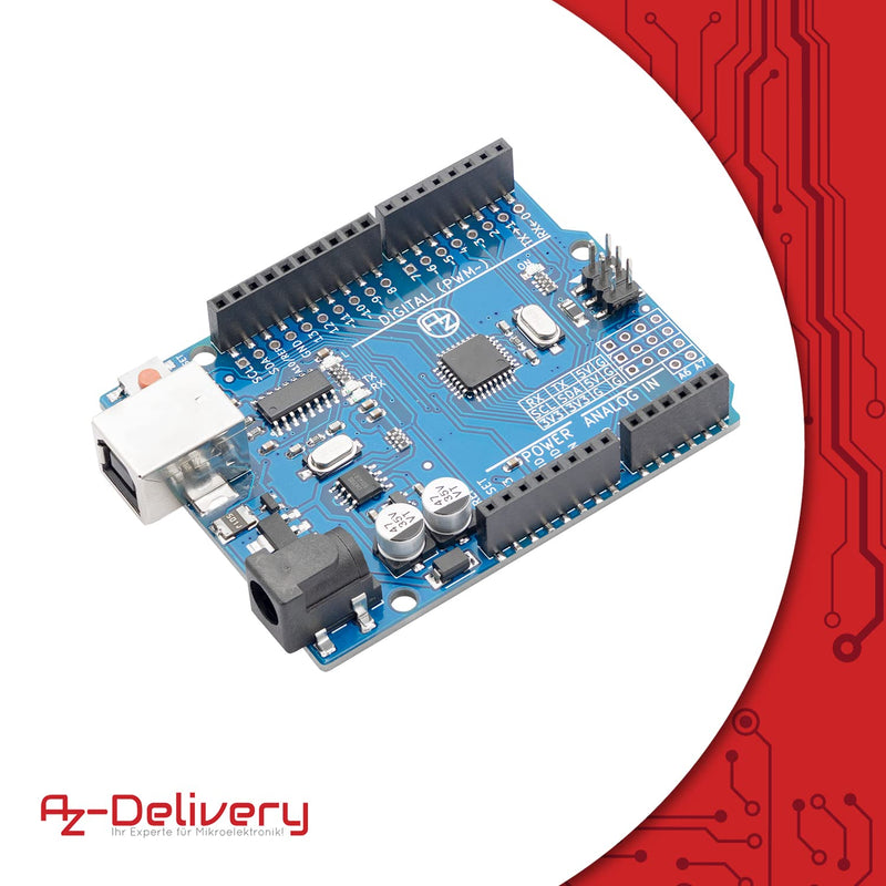 AZ-Delivery 5x Mikrocontroller Board LGT8F328P mit CH340 kompatibel mit Arduino IDE, 5