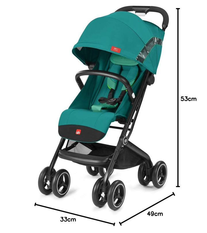 gb Gold Buggy Qbit+ All Terrain, 3-in-1 Reisesystem, 0-15 kg, Ab Geburt bis ca. 4 Jahre, Luxus Trave