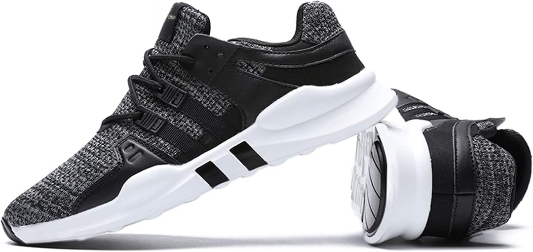 JACKSHIBO Sneaker Herren Damen Laufschuhe Leicht Sportschuhe Turnschuhe Unisex 36-46EU 39 EU 01 Grau