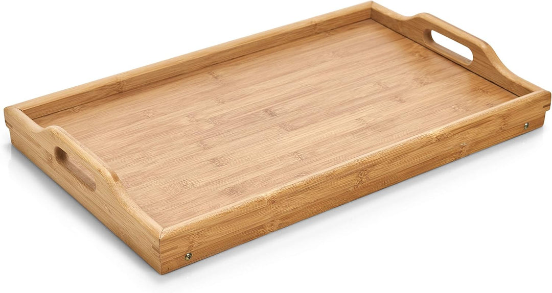 Zeller Betttablett, Bambus, 50 x 30 x 21 cm