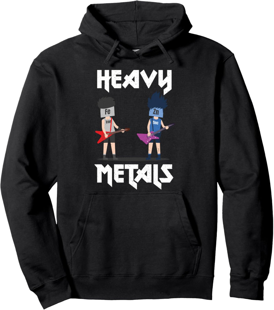 Lustige Gitarre Heavy Metal Vintage-Musik-Geschenk Pullover Hoodie