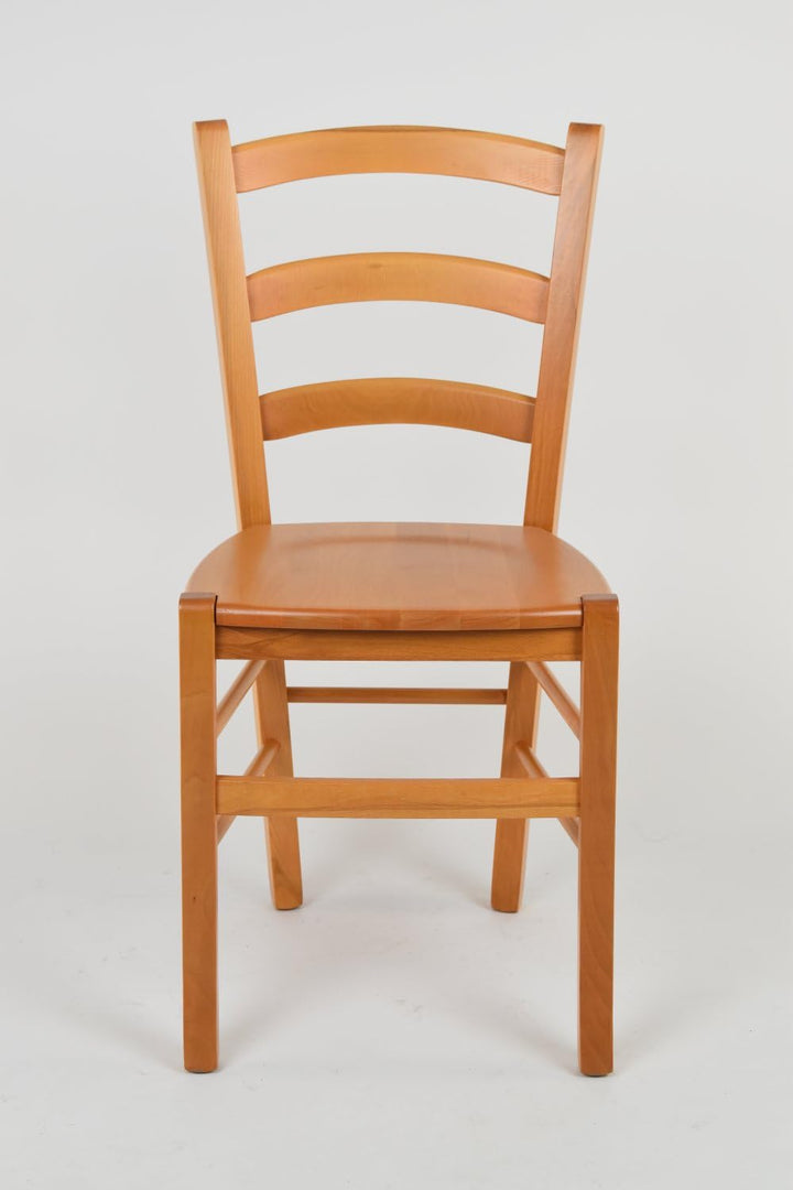 t m c s Tommychairs - Stuhl Venice für Küche und Esszimmer, robuste Struktur aus lackiertem Buchenho