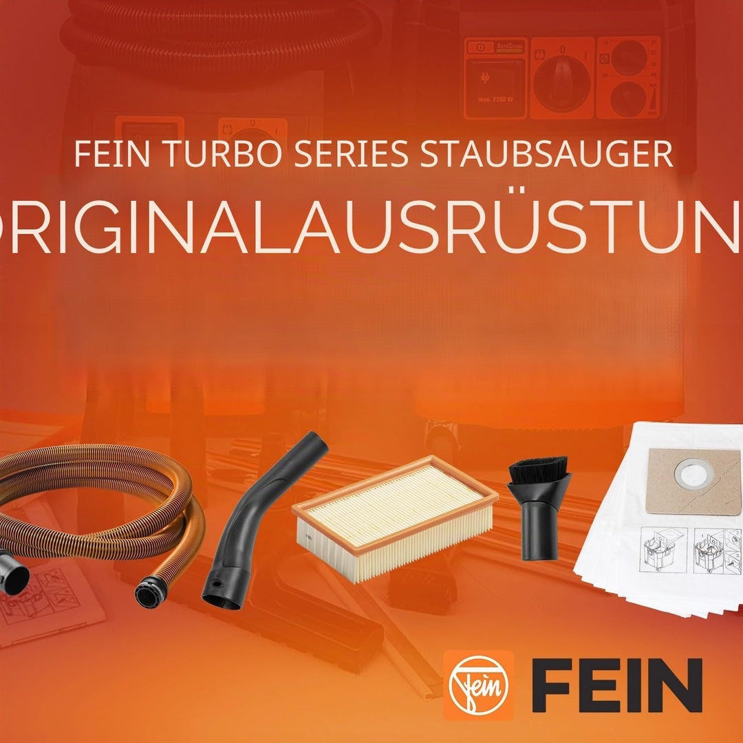 FEIN Permanentfilter (dauerhafter Filter, ersetzt Vliefilter, Dauerfilter, für Staubsauger Dustex) 3