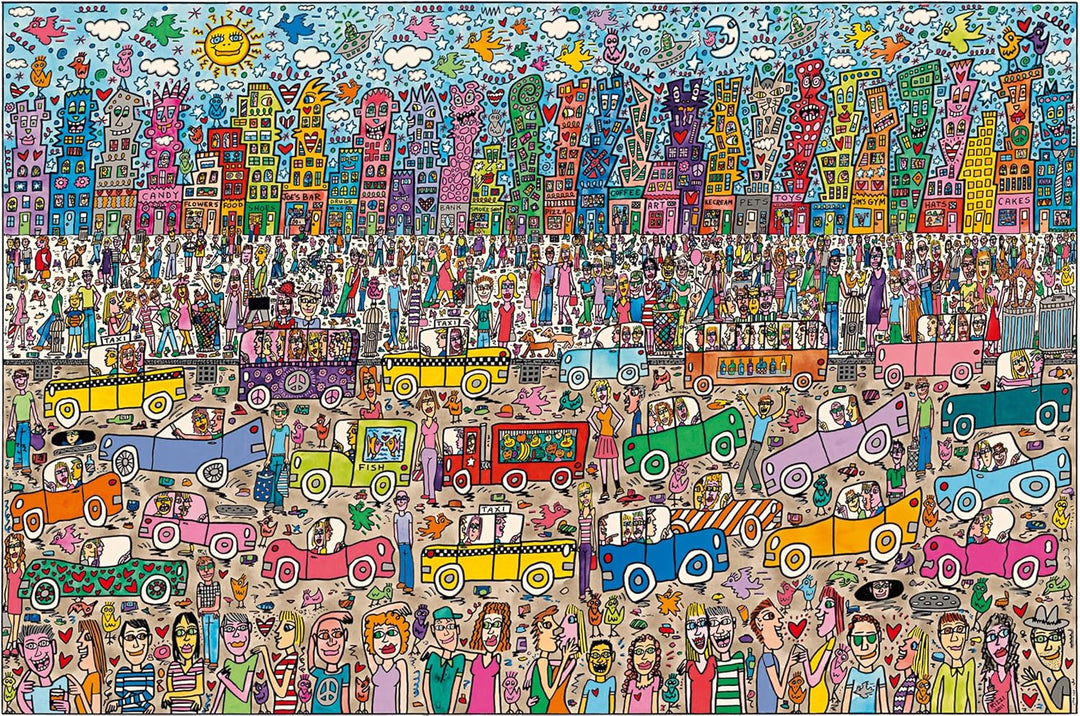 Ravensburger 17427 - James Rizzi, 5000 Teile Puzzle