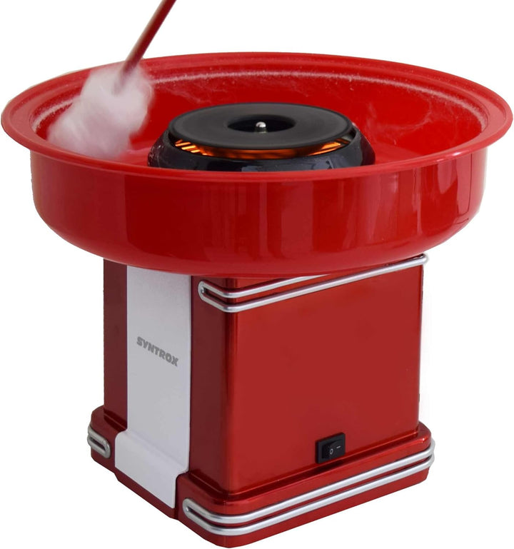 Syntrox Germany Zuckerwattermaker Zuckerwattemaschine Zuckerwatteautomat ZWM-500W Oregon