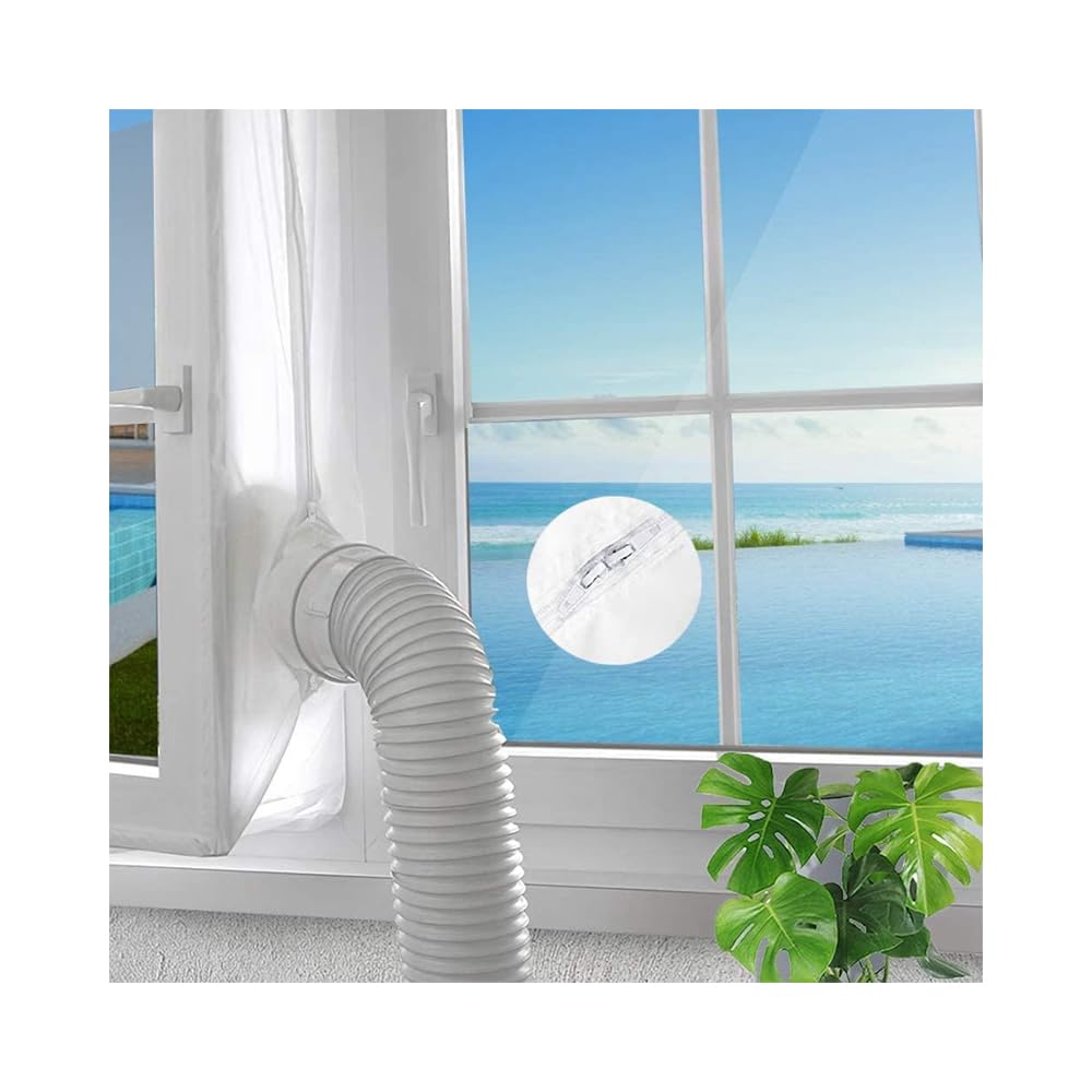 Fensterabdichtung für mobile Klimageräte, Klimaanlagen,3m | Flexible Dichtung für Fenster, Dachfenst