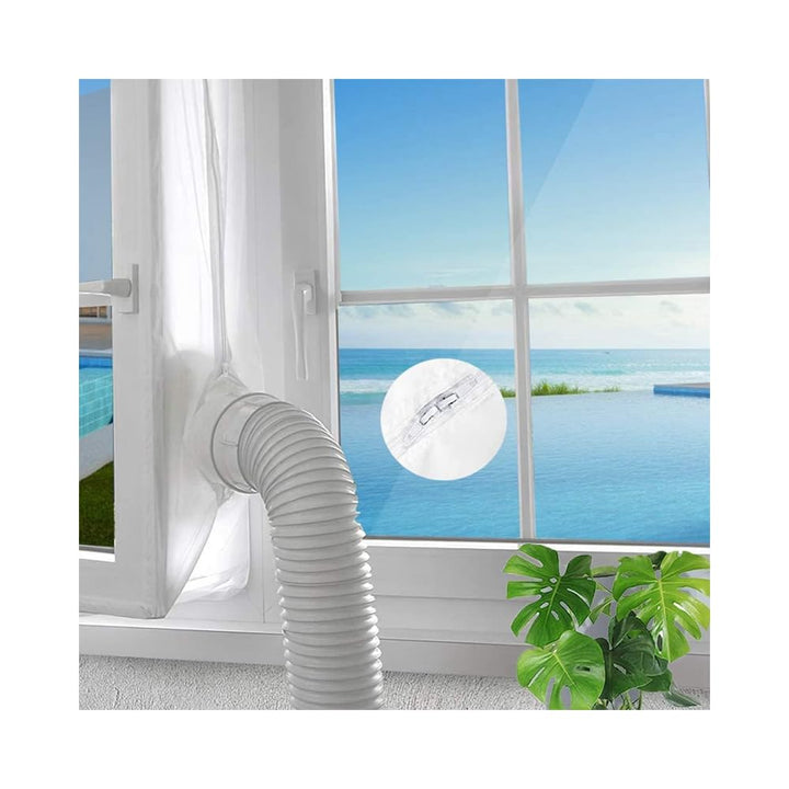 Fensterabdichtung für mobile Klimageräte, Klimaanlagen,3m | Flexible Dichtung für Fenster, Dachfenst