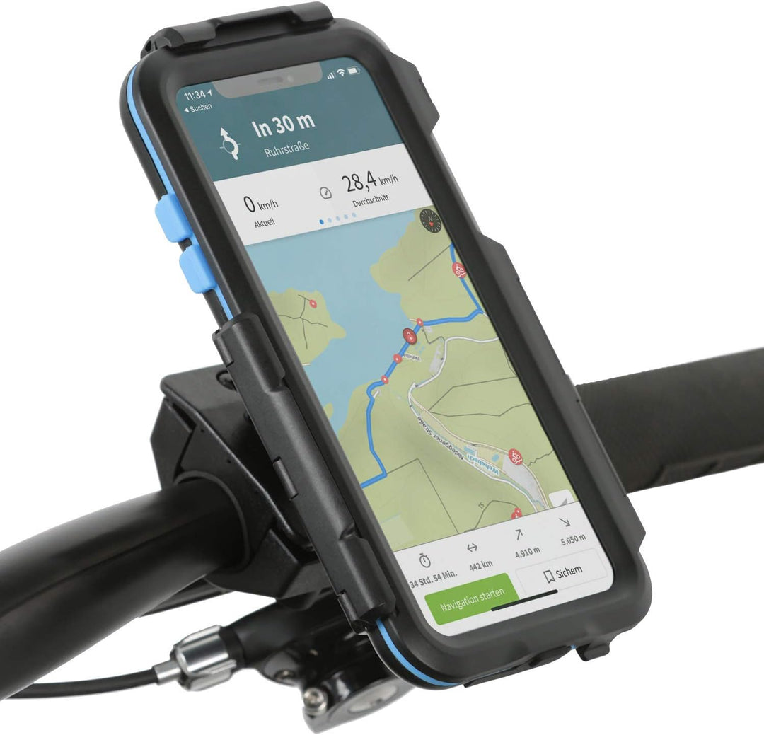 Wicked Chili Tour Case kompatibel mit iPhone 11 Pro MAX iPX5 Schutzhülle + Motorrad Bike MTB Handy F