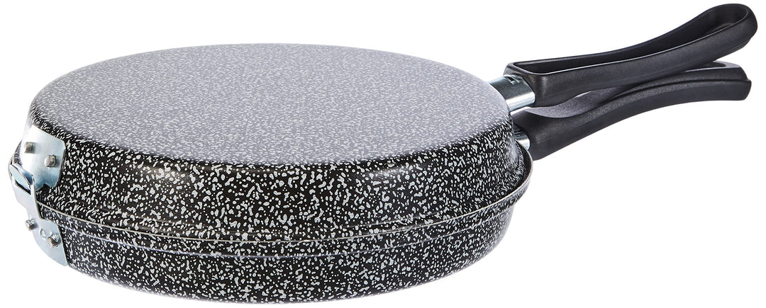 Home Antihaft-Omlettenwender, Stein, Schwarz/Silber, 22 cm