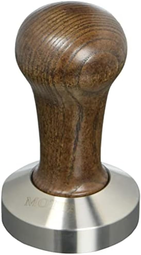 Motta x Trichter, Edelstahl + Holz, Brown, 54 mm 54 mm Brown, 54 mm Brown