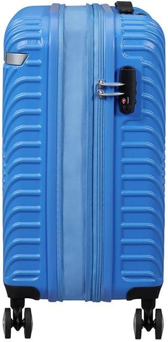 American Tourister Mickey Clouds, Spinner S, Erweiterbar Handgepäck, 55 cm, 38/45 L, Blau (Mickey Tr