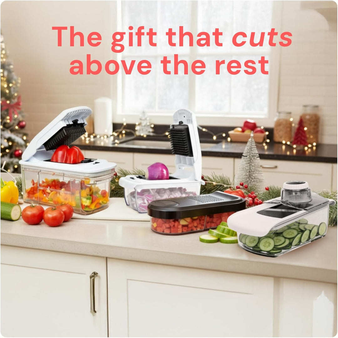 Mandoline Gemüsehobel Gemüsereibe - Gurkenhobel Dünne Scheiben - Reibe für Gemüse - Hobel Gemüse - K