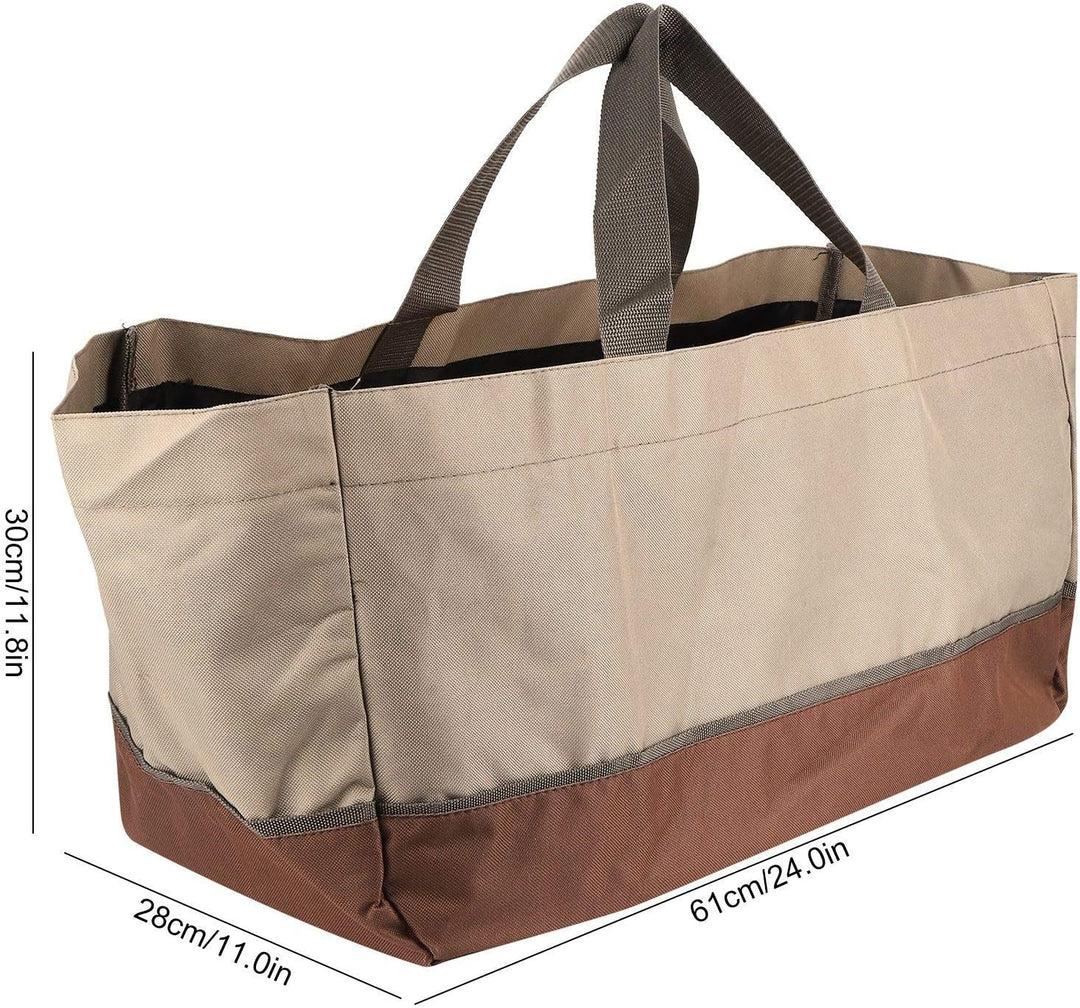Logging Bag, Brennholz-Tragetasche Log Charcoal Tote Transport Carrier Grosse Kapazität Wasserdicht