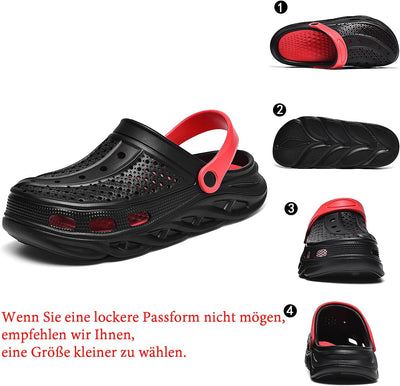 GULAKY Clogs & Pantoletten für Herren Gartenschuhe Orthopädische Schuhe Sandalen Damen Sommer Haussc