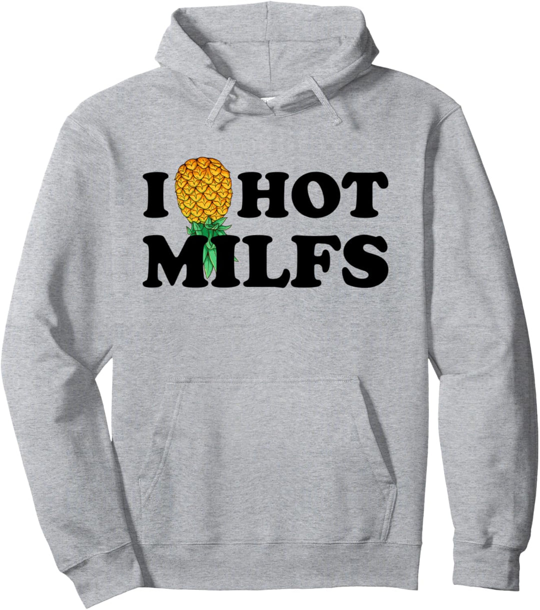 Ich Ananas Hot Moms Milfs Kopf Ich Herz Lustig Swinger Pullover Hoodie