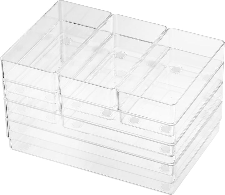 helit H6130002 - Schubladen Organizer the organizer, 13-teilig, transparent, Aufbewahrungsbox