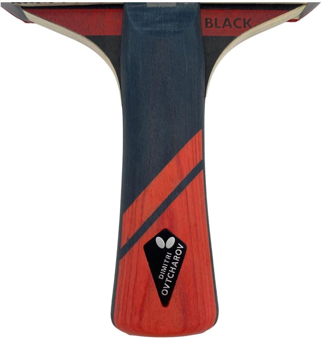 Butterfly® Dimitrij Ovtcharov Black Tischtennisschläger | Eva-Technologie | ITTF zertifizierter Waka