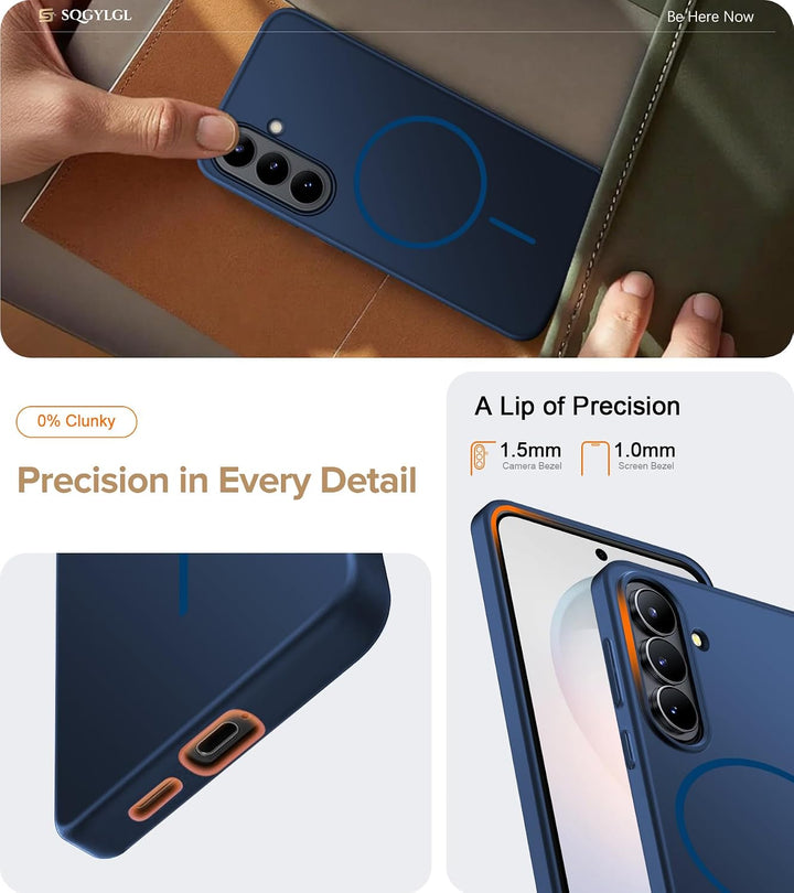 sqgylgl Ultradünne Hülle für Samsung Galaxy S26 5G, Extrem Dünn Matte S26 Handyhülle PC Schale Kompa