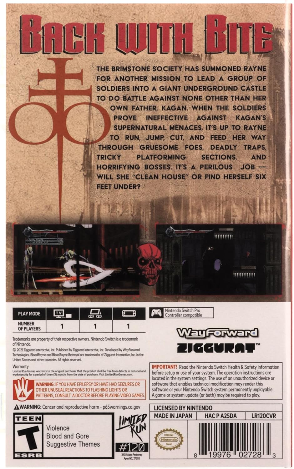BloodRayne Betrayal: Fresh Bites (Limited Run) (Import)
