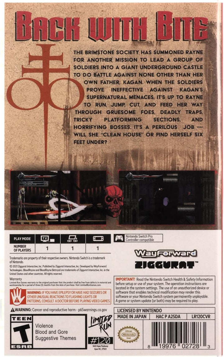 BloodRayne Betrayal: Fresh Bites (Limited Run) (Import)