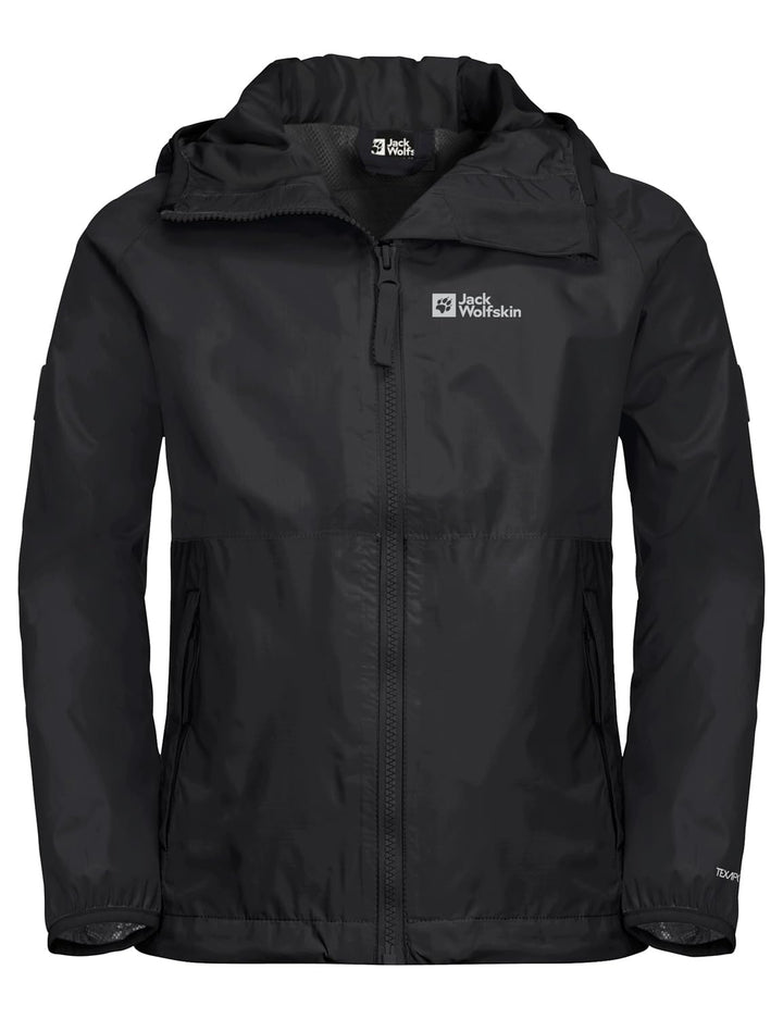 Jack Wolfskin Jungen B Iceland 3in1 Jkt 3in1-jacke 152 Schwarz, 152 Schwarz