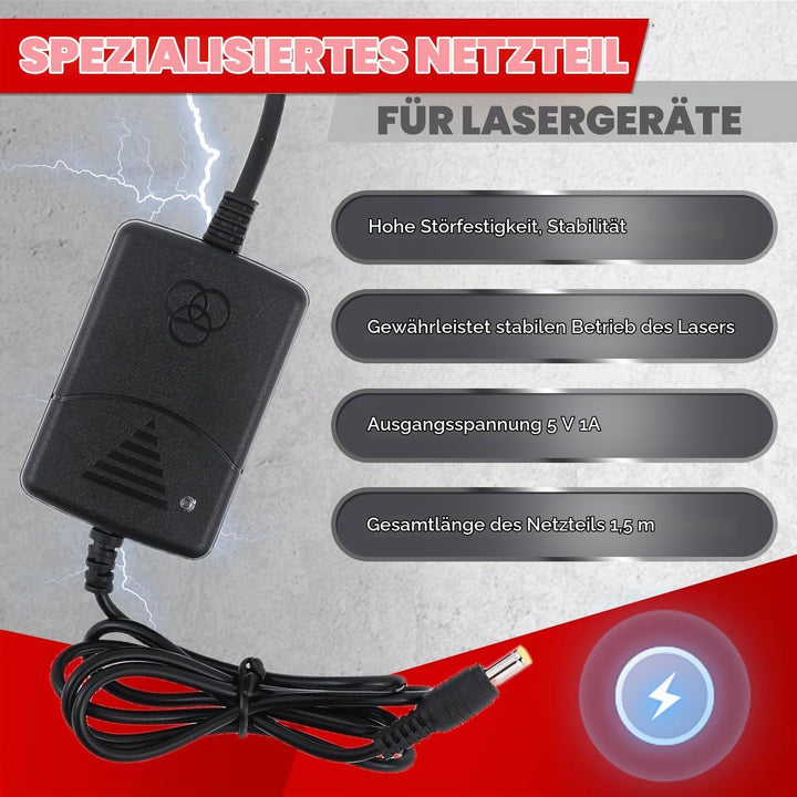 CGOLDENWALL Laser-Positionierlicht 635nm, mit Universalhalterung, Arbeitsbereich 8-10m, zur Position