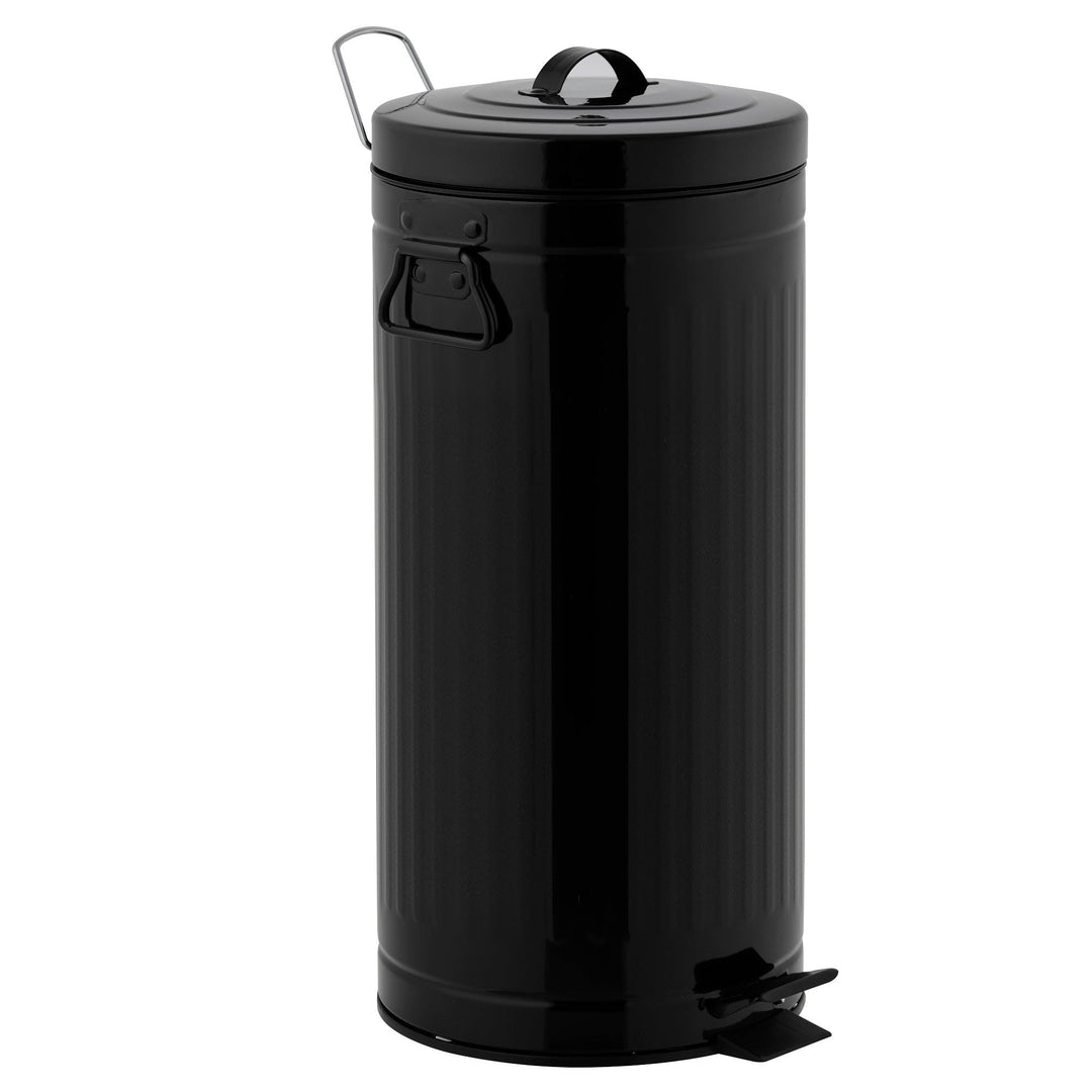 KITCHEN MOVE Abfalleimer, 30 l, Schwarz, Schwarz