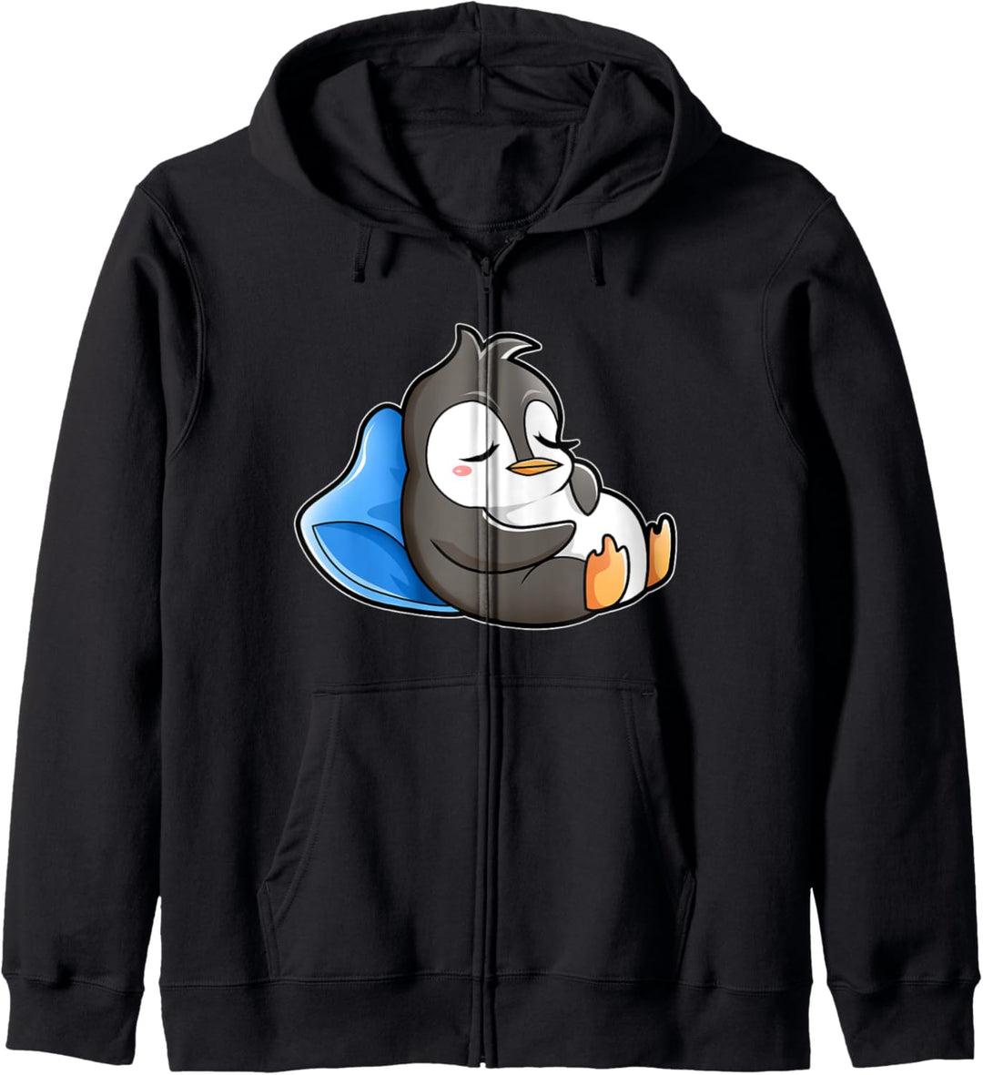 Pinguine Mein Offizielles Schlafshirt Süss Schlafen Pinguin Kapuzenjacke