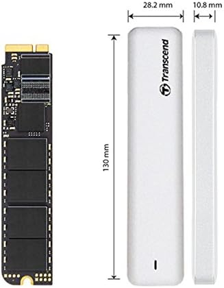 Transcend 240GB JetDrive 520 SATA III 6Gb/s SSD Upgrade Kit für Mac TS240GJDM520 MacBook Air (Mitte