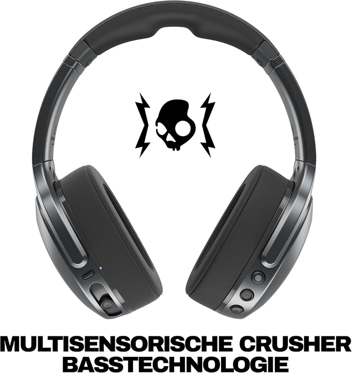 Skullcandy Crusher 540 Active Wireless Bluetooth Headphones with Multi-Sensory Bass, Noise Isolating