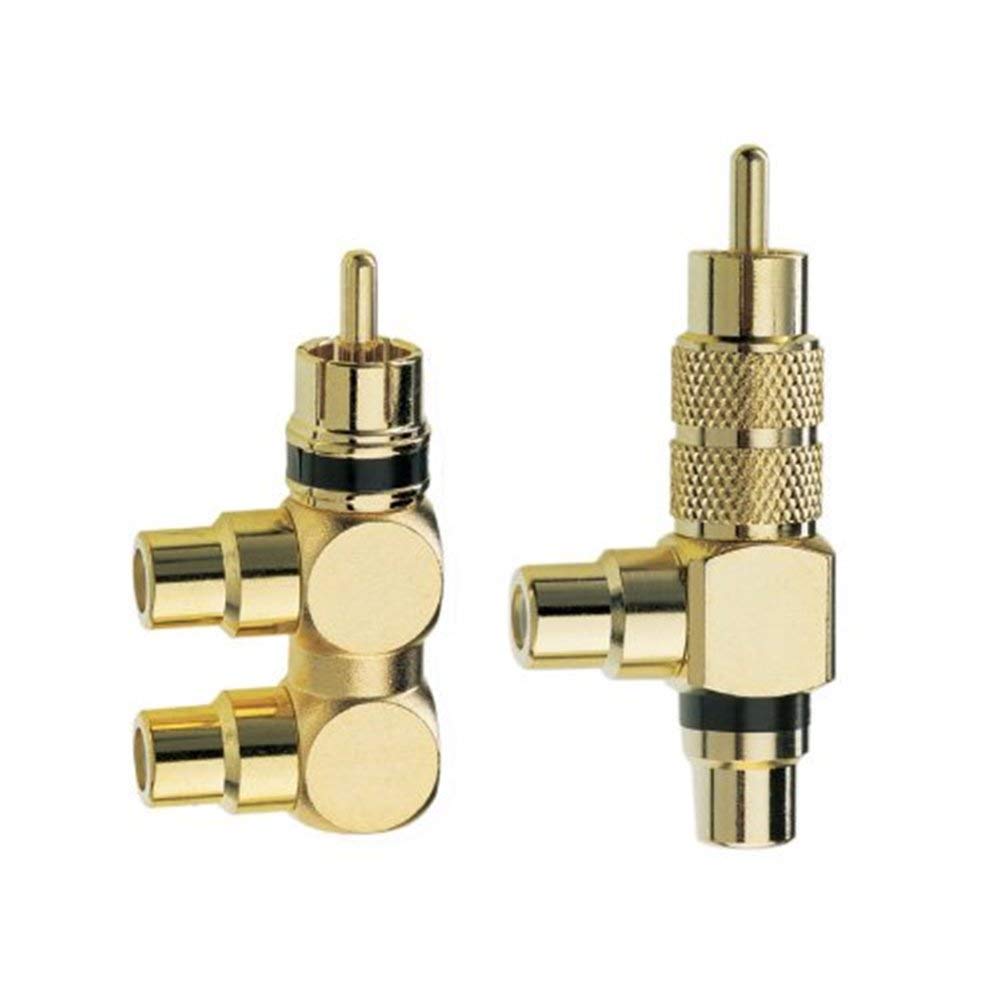 In-akustik Premium Cinch F-Adapter (2er Set)
