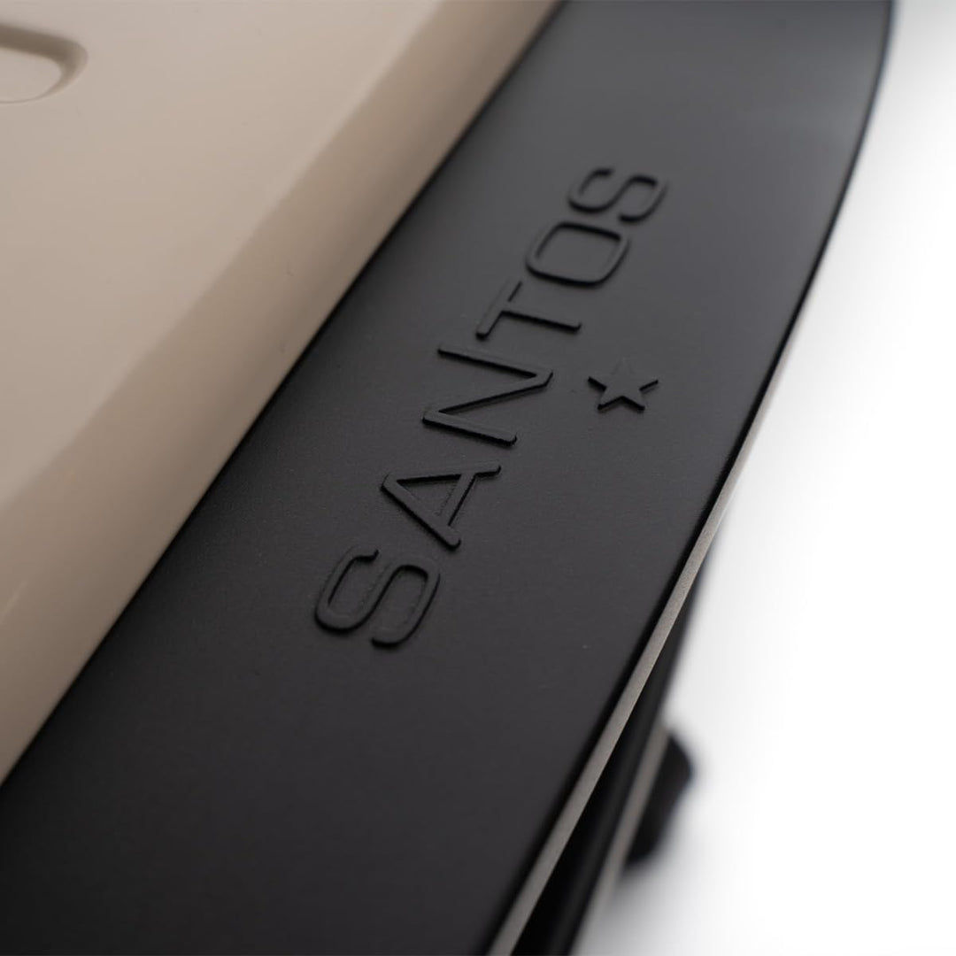 SANTOS Pizzaofen O-140 Beige mit Motor – Gas-Pizzaofen 4,7 kW – Drehteller & 360° Bräunung – Cordier