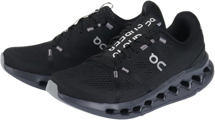 ON Herren Cloudsurfer Sneaker, 40 EU Schwarz