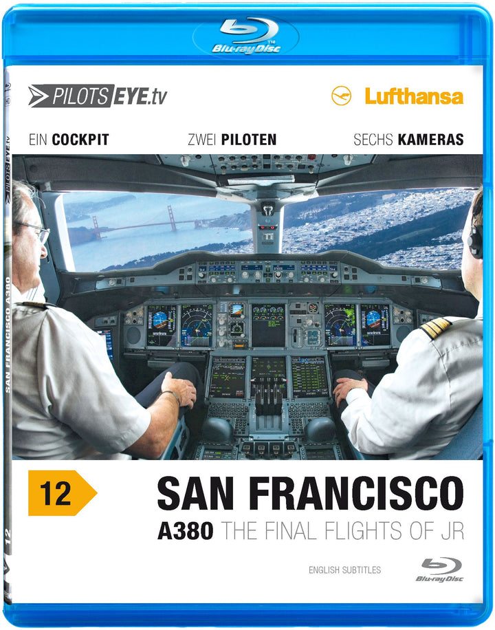 PilotsEYE.tv | SAN FRANCISCO | Cockpitmitflug A380 | LUFTHANSA | "The final flights of JR" | Bonus: